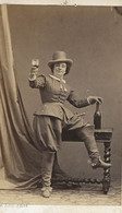DELPHINE ULGADE CHANTEUSE LYRIQUE SOPRANO 1828 1910 PHOTOGRAPHIE SUR CARTON CDV PAPIER ALBUMINÉ - Beroemde Personen
