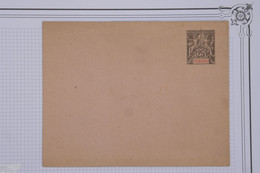 BD4  DIEGO SUAREZ MADAGASCAR   BELLE  LETTRE ENTIER  1890   ++NON VOYAGEE++ NEUVE - Brieven En Documenten