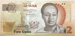 Ghana - 2 Cedis - 2017 - PICK 37 Ae - NEUF - Ghana