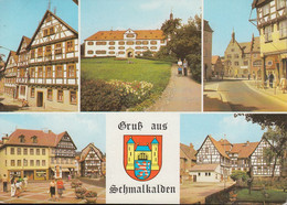 D-98574 Schmalkalden - Alte Ansichten - Am Altmarkt - Mohrengasse - Hessenhof - 2x Nice Stamps - Schmalkalden