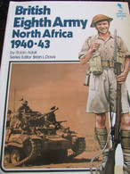 British 8th Army North Africa 1940-1943 Book - 1939-45
