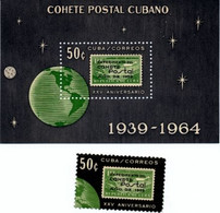 Cuba, Kuba 1964 FDC Bloc + Stamp Aniversario - North  America