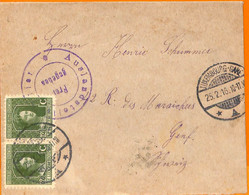 99365 - LUXEMBOURG - Postal History - COVER To GERMANY  1916 - 1914-24 Marie-Adélaida