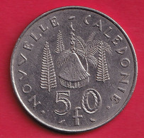 Nouvelle Calédonie - 50 Francs - 1967 - République Française - New Caledonia