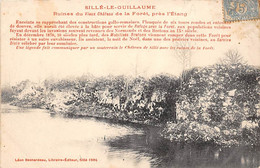 Sillé Le Guillaume          72         Ruines Du Vieux Château De La Forêt           (voir Scan) - Sille Le Guillaume