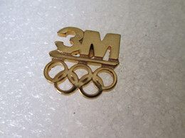 PIN'S   J  O   3M - Jeux Olympiques