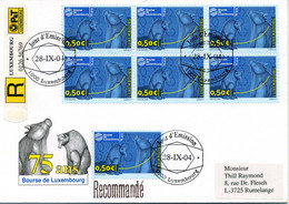 Z25-9 Luxembourg  Recommandé N° 1602 En Parfait état . A Saisir !!! - Covers & Documents