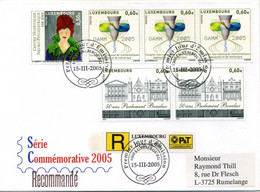 Z25-10 Luxembourg  Recommandé N° 1613 à 1615  En Parfait état . A Saisir !!! - Brieven En Documenten