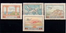 Grecia (aéreo) Nº 1/4. Año 1926 - Unused Stamps