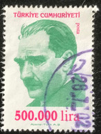 Türkiye Cumhuriyeti - Turkije - 11/23 - (°)used - 1999 - Michel 3199 - Atatürk Kemal - Usati