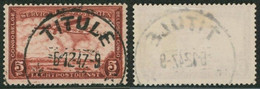 Congo Belge - PA12 Obl Simple Cercle "Titule" (1947). - Oblitérés