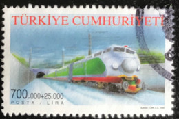 Türkiye Cumhuriyeti - Turkije - 11/23 - (°)used - 2002 - Michel 3320 - Treinen - Used Stamps