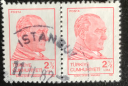 Türkiye Cumhuriyeti - Turkije - 11/23 - (°)used - 1981 - Michel 2583 - Atatürk - ISTANBUL - Usados