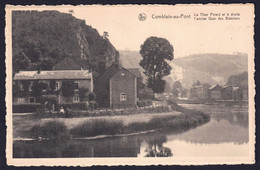 +++ CPA - COMBLAIN AU PONT - Le Thier Pirard Et à Droite Ancien Quai Des Bateliers   // - Comblain-au-Pont