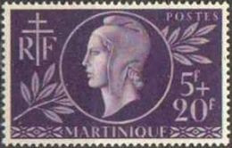 Détail De La Série Entraide Française ** Martinique N° 198 - Marianne De Dulac - 1944 Entraide Française