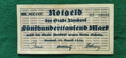 GERMANIA Zirndorf  500000 MARK 1923 - Alla Rinfusa - Banconote