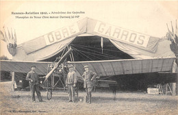 35-RENNES-AVIATIONS-1910-AERODRÔME DES GAYEULLES,MONOPLAN DE NOUE OBRE MOTEUR DARRACQ 50 HP - Rennes