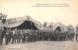 35-RENNES-AVIATIONS-1910-AERODRÔME DES GAYEULLES,DETACHEMENT DU 41e DE DE LIGNE PROPOSE A LA GARE DE L'AERODRÔME - Rennes