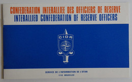 OTAN Confédération Interalliée Des Officiers De Réserve CIOR Brochure V.1980 PARFAIT ETAT - Français