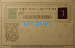 191883 ISLAND POSTAL STATIONERY POSTCARD - Enteros Postales