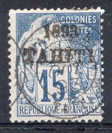 TAHITI  Timbre Poste N°24 Oblitéré TB Cote : 70,00 € - Used Stamps