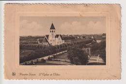 ✅ CPA KNOCKE ZOUTE 1935 L'Eglise Et Villas  Nels Collection #knokke #lezoute #922007 - Knokke