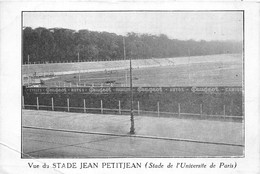 PARIS-75016- VUE DU STADE JEAN PETITJEAN- STADE DE L'UNIVERSITE DE PARIS - Arrondissement: 16