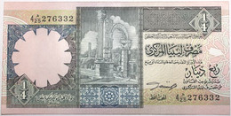 Libye - 0,25 Dinar - 1991 - PICK 57b - NEUF - Libia