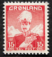 Greenland  1938  Christian X MiNr.5   MNH  (**) ( Lot F 2274) - Nuovi