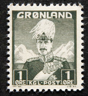 Greenland  1938  Christian X MiNr.1   MNH  (**) ( Lot F 2277) - Neufs