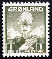 Greenland  1938  Christian X MiNr.1a  MNH  (**) ( Lot F 2280) - Nuovi