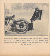 Suspension Arriére Elastique De La Machine René Gillet / Motocyclette Terrot - Immagine 1930 - Unclassified