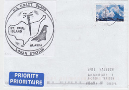 USA Alaska St. Paul Island Cover US Coast Guard Loran Station  Ca Saint Paul Island JAN 6  2008 (LS194CB) - Autres & Non Classés