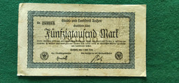 GERMANIA  Aachen 50000 MARK 1923 - Vrac - Billets