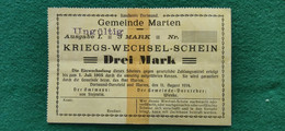 GERMANIA  Dortmund 3 Mark 1915 - Alla Rinfusa - Banconote