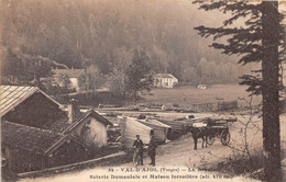 88-VAL-D'AJOL- LE BREUIL- SCIERIE DOMANIALE ET MAISON FORESTIERE - Autres & Non Classés