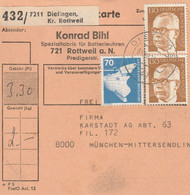 Paket Karte, Dietingen, Kr. Rottweil - Autres & Non Classés