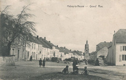 Habay La Neuve  Grand Rue  Timbrée Vers Prosper Gentilhomme La Rouletière Chatillon Sur Indre - Habay