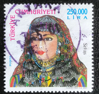 Türkiye Cumhuriyeti - 11/24 - (°)used - 2001 - Michel 3257 - Traditionele Hoofdtooien - Used Stamps