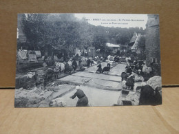 SAINT PIERRE QUILBIGNON (29) Lavoir Du Prat De Lédan Laveuses Animation - Autres & Non Classés