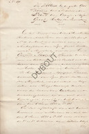 Oostende / Manuscript - 1830 - Benoeming Consul Gaspard Adolphe Fauche - Pavillon Anglais (V1670) - Manuskripte