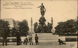 75 - PARIS - Place De La Nation - Monument Du Triomphe De La République De Dalou - Statues