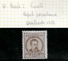 PORTUGAL STAMP - 1882-83 D.LUIS I P.PORCELANA Perf: 12½ Md#57a MNH (LPT1#165) - Ungebraucht