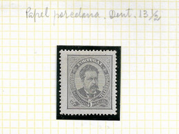 PORTUGAL STAMP - 1882-83 D.LUIS I P.PORCELANA Perf: 13½ Md#56b MH (LPT1#172) - Ungebraucht