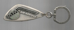 Porte Clés , Clefs, Aviation, Compagnie Aérienne AIR AFRIQUE,Augis Lyon  ,  2 SCANS, Frais Fr 2.15 E - Key-rings