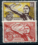 Indochine        284/285 ** - Unused Stamps