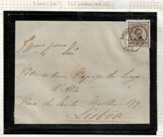 PORTUGAL STAMP - 1882-83 D.LUIS I P.PORCELANA Perf: 13½ Md#57b LETTER (LPT1#175) - Ungebraucht