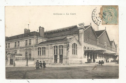 Cp , Chemin De Fer , La Gare  , 45 ,ORLEANS, Voyagée 1905 - Stazioni Senza Treni