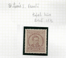 PORTUGAL STAMP - 1882-83 D.LUIS I P.LISO Perf: 11½ Md#57c MH (LPT1#178) - Ongebruikt