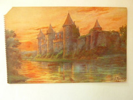 Château De JOSSELIN - Tableau De  G. FRAIPONT - Josselin